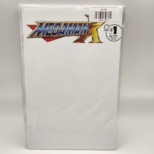 #1D Mega Man Timelines (2025 Udon) (Blank Cover)