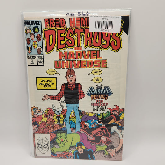 #1d Fred Hembeck Destroys the Marvel Universe (1989)
