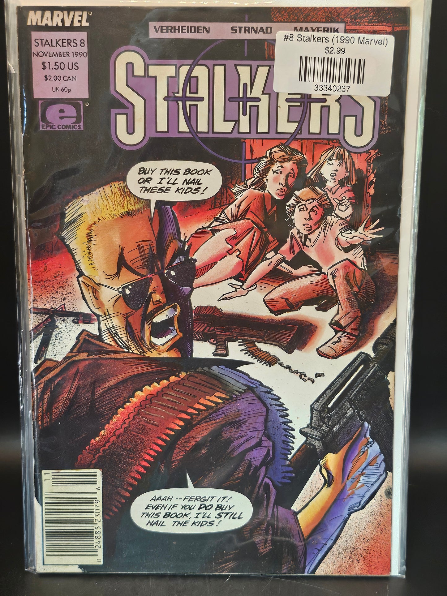 #8 Stalkers (1990 Marvel)