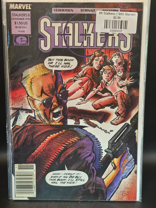 #8 Stalkers (1990 Marvel)