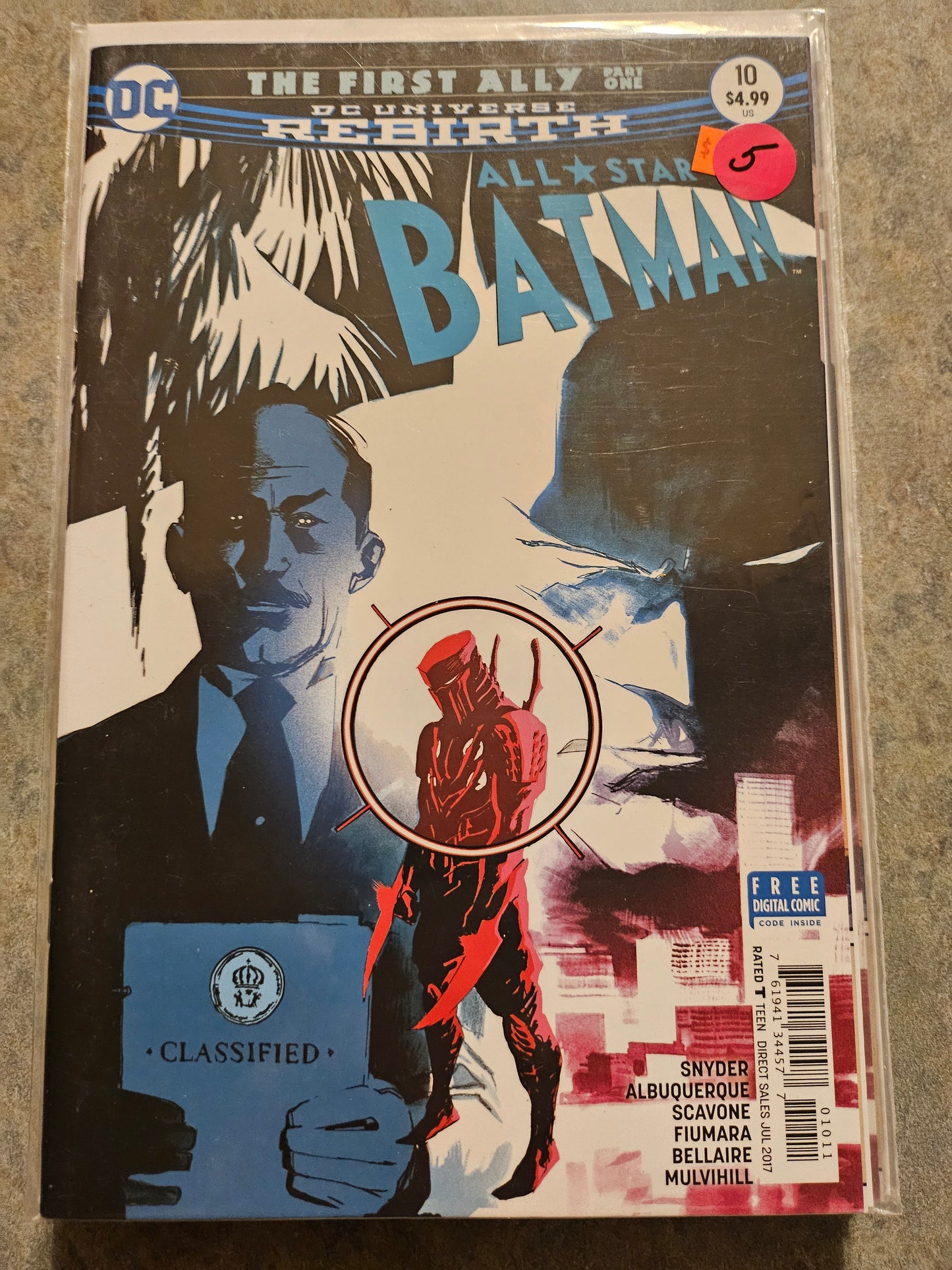 All Star Batman – DC Comics – (2016–2017) – Volume 1 – Limited Series – #10 - Cover A