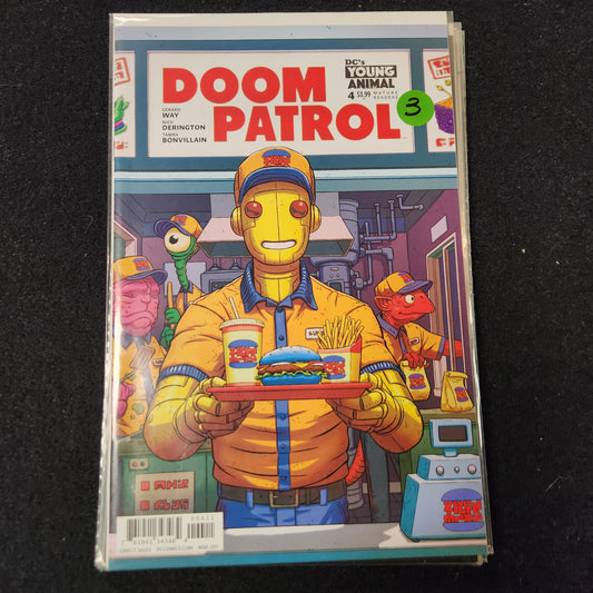 100.102 – #4 - Doom Patrol Young Animals -2016-18