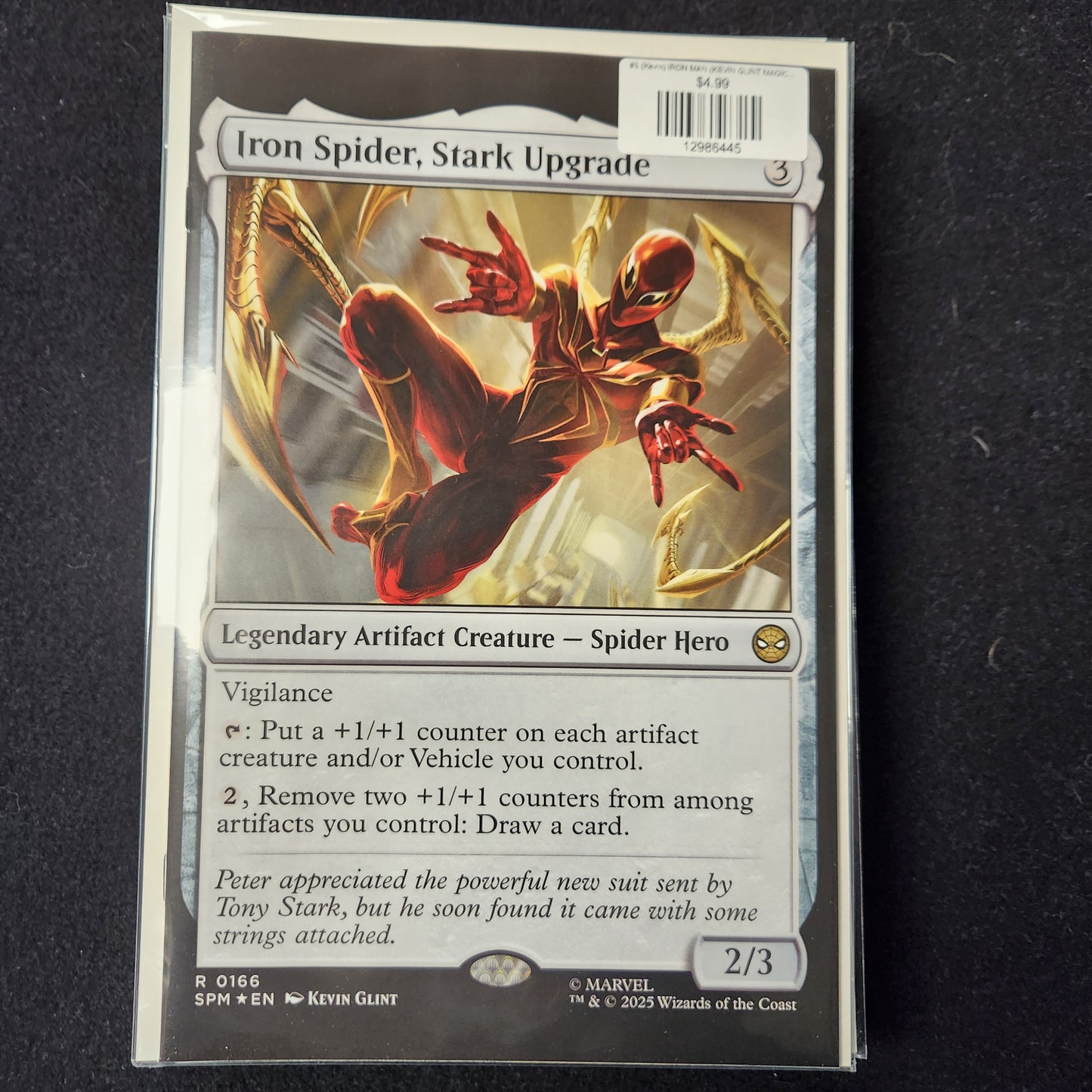 #5 (Kevin) IRON MAN (KEVIN GLINT MAGIC: THE GATHERING VARIANT)
