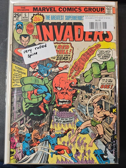 #5 Invaders (1975 Marvel 1st Series)