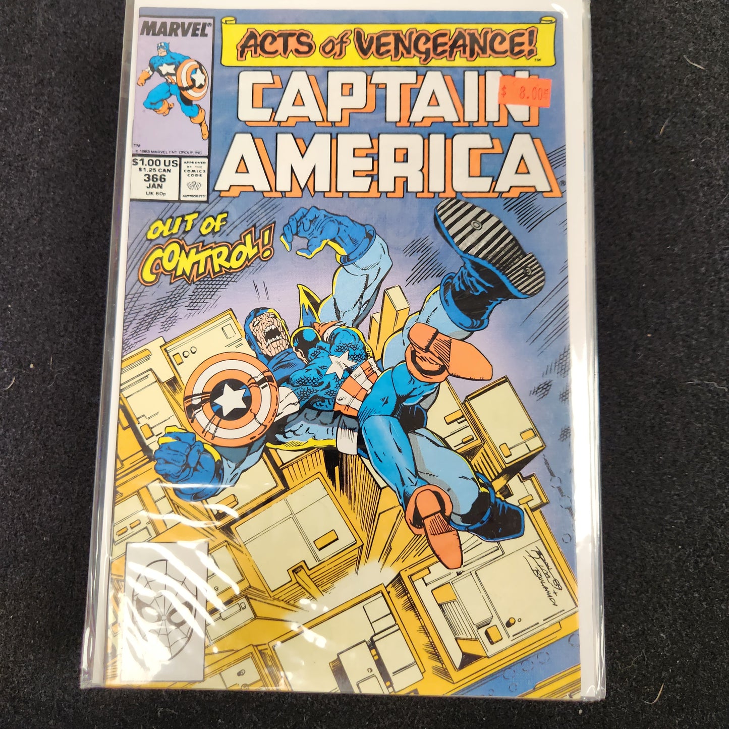Captain America – Marvel – 1968–1996 – Volume 1 – Ongoing Series – #366