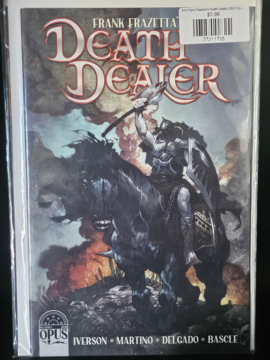 #1A Frank Frazetta's Death Dealer (2022 Opus Comics)