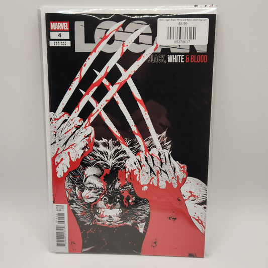 #4B Logan Black White and Blood (2026 Marvel)