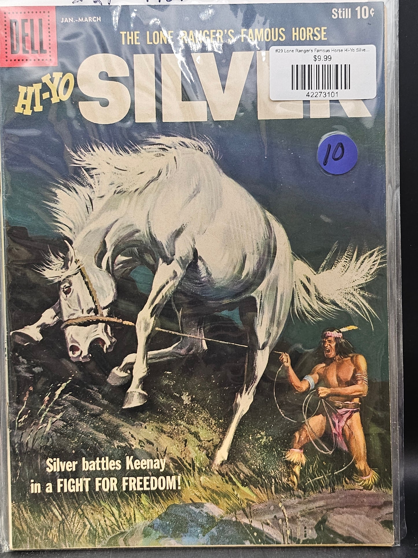 #29 Lone Ranger's Famous Horse Hi-Yo Silver (1952-1960 Dell)