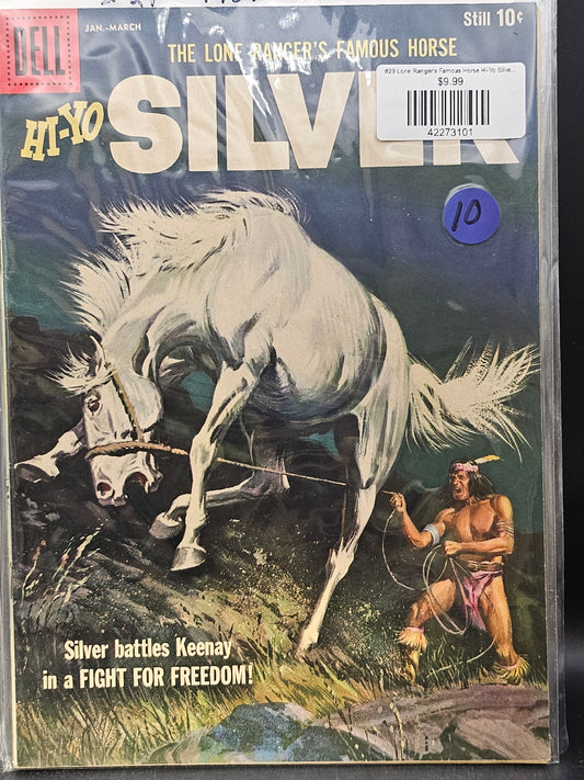 #29 Lone Ranger's Famous Horse Hi-Yo Silver (1952-1960 Dell)