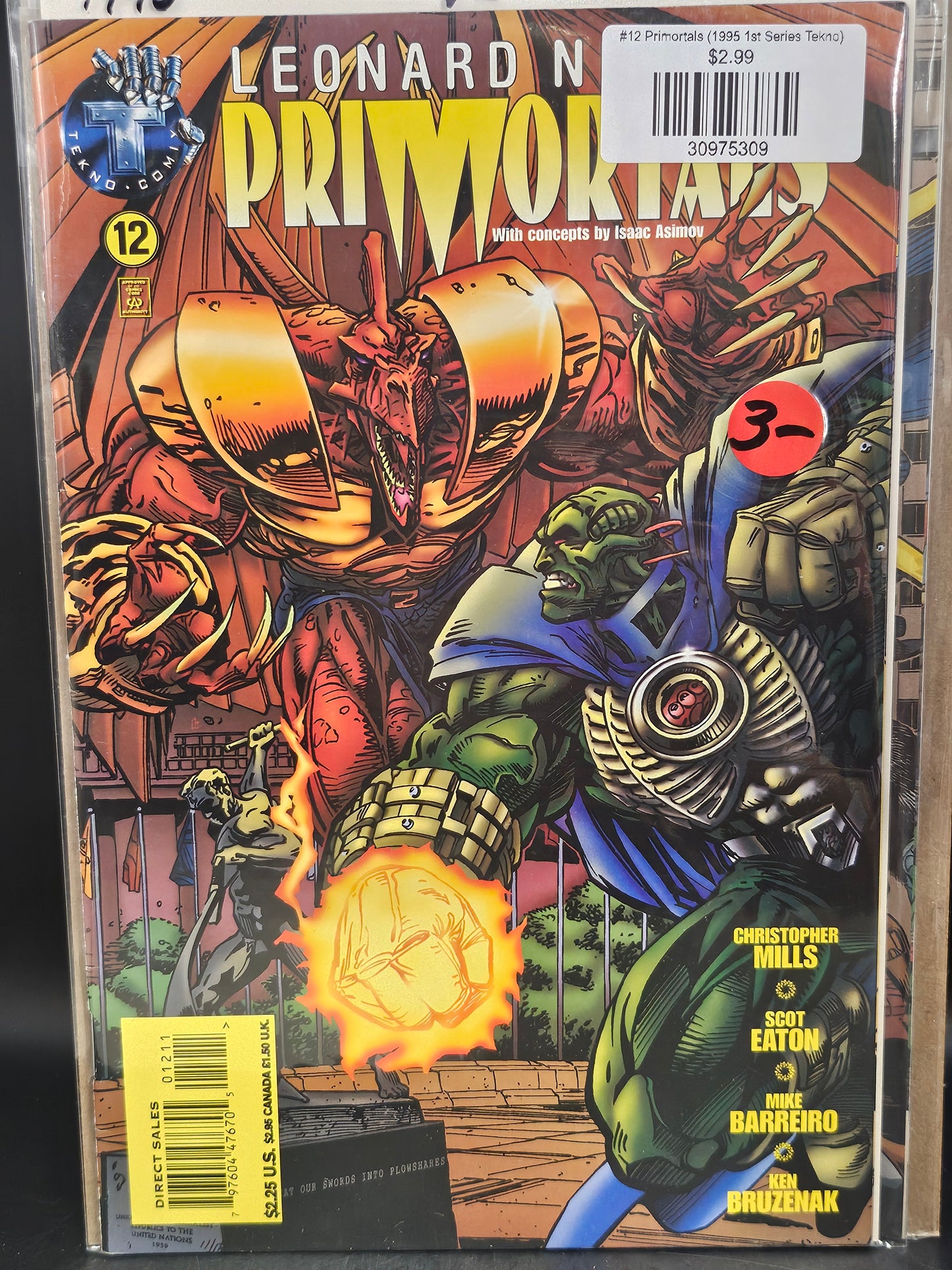 #12 Primortals (1995 1st Series Tekno)