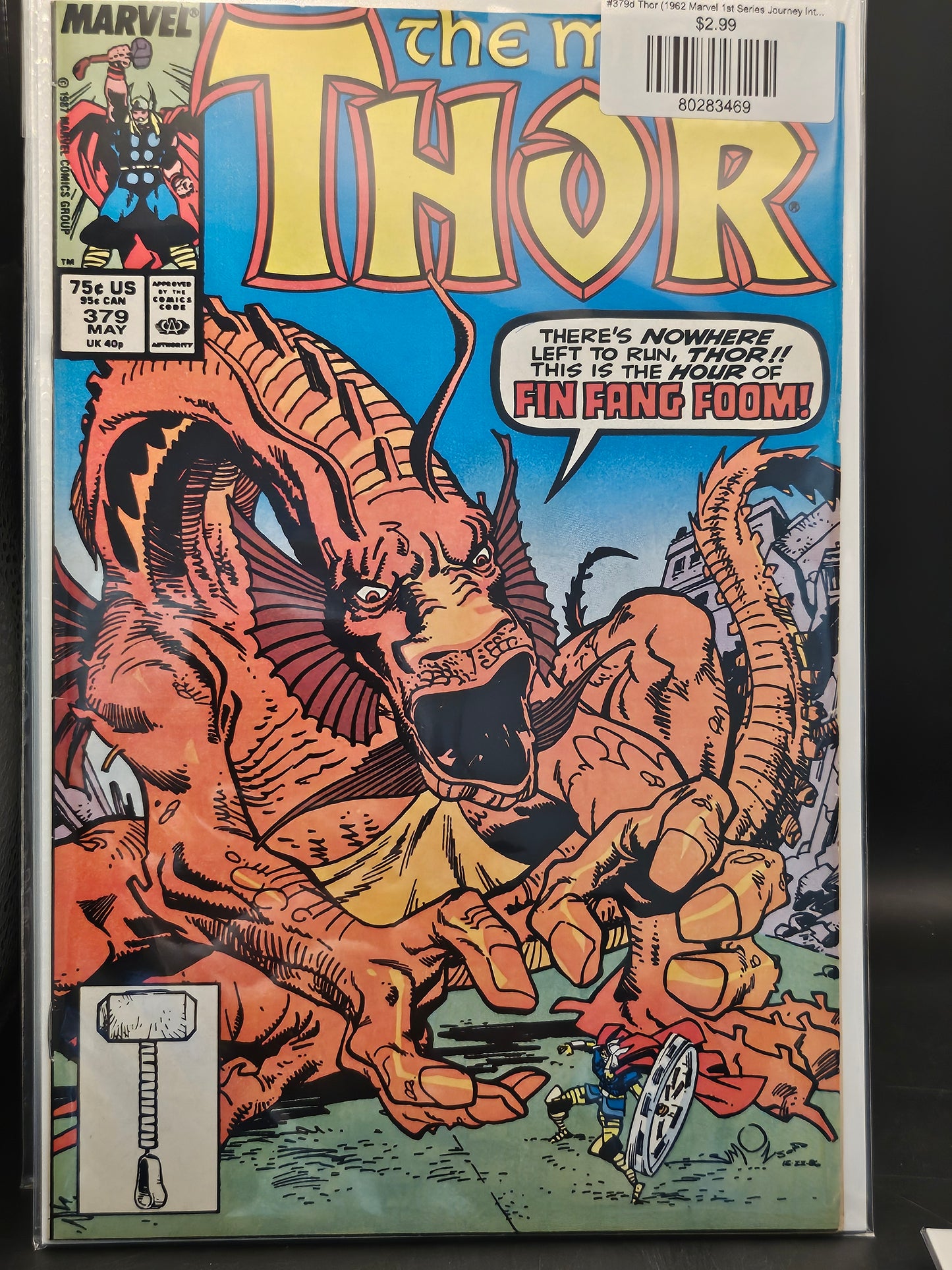#379d Thor (1962 Marvel 1st Series Journey Into Mystery)