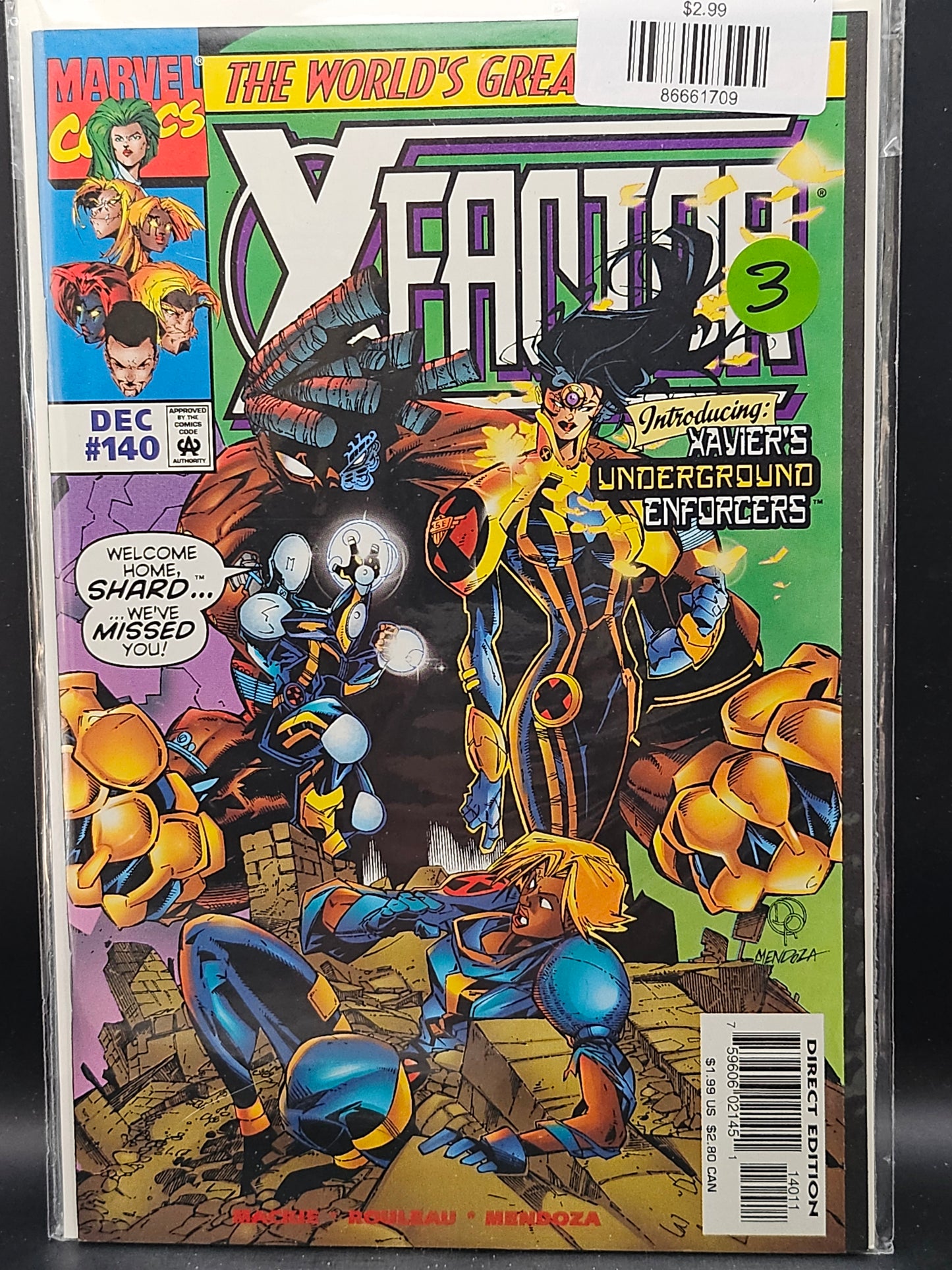 #140d X-Factor (1986 1st Series Marvel)