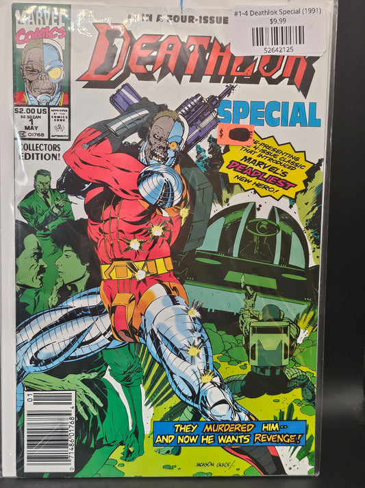 #1-4 Deathlok Special (1991)