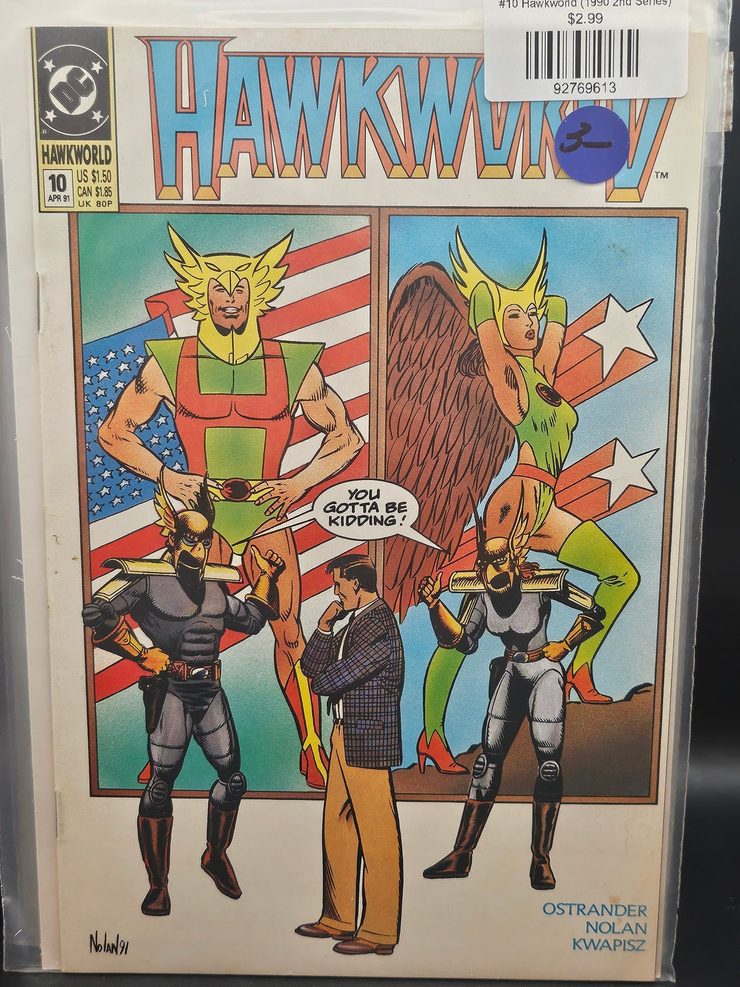 #10 Hawkworld (1990 2nd Series)