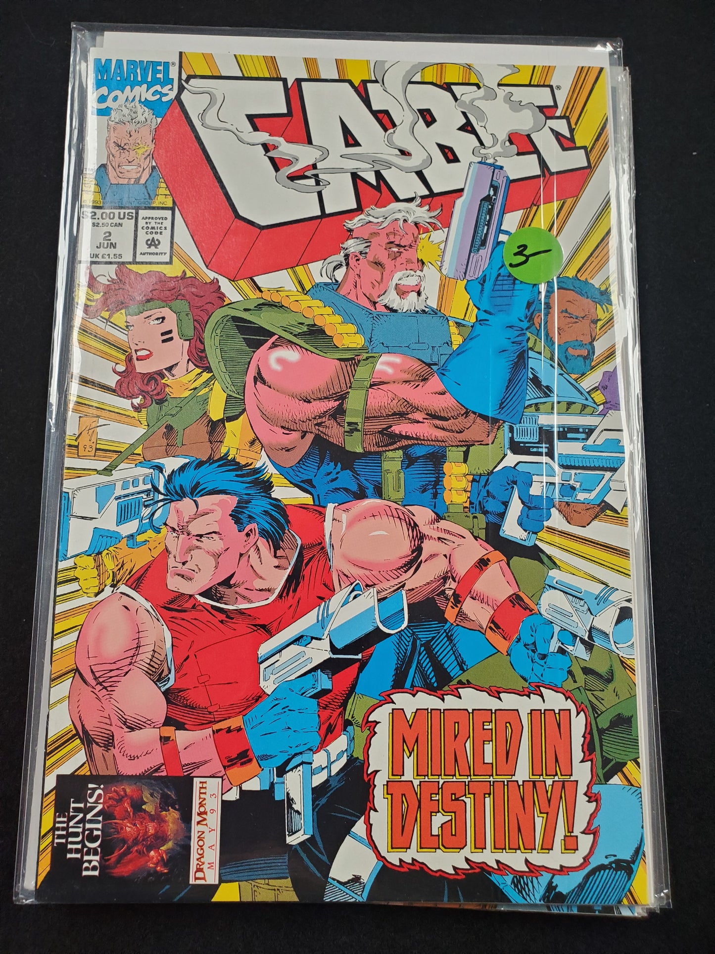Cable – Marvel Comics – 1993–2002 – Volume 1 – #2