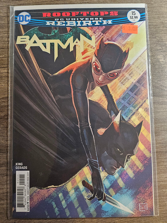 Batman – DC Comics – (2016–2026) – Volume 3 – #15 - Cover A