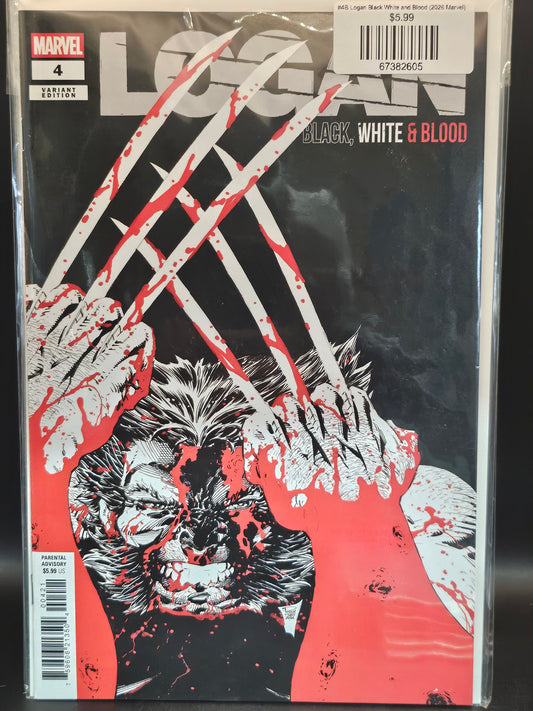 #4B Logan Black White and Blood (2026 Marvel)