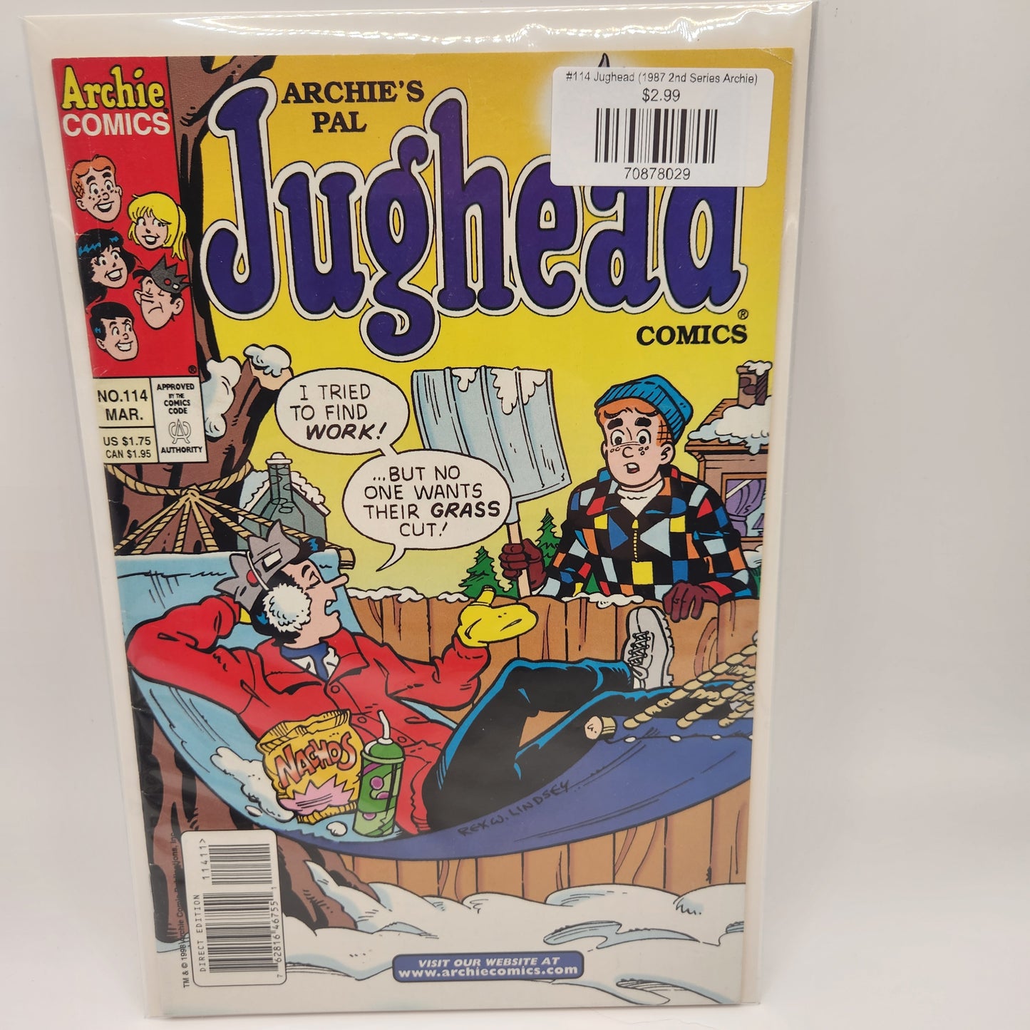 #114 Jughead (1987 2nd Series Archie)