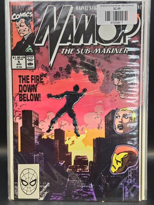 #5 Namor the Sub-Mariner (1990 1st Series)