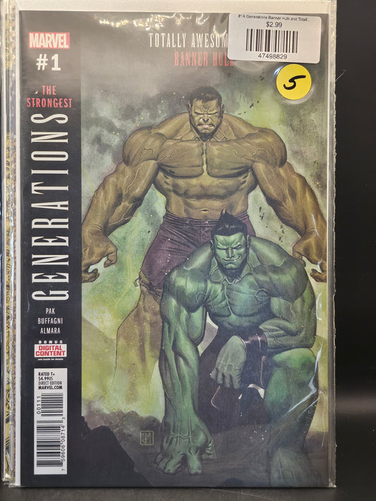#1A Generations Banner Hulk and Totally Awesome Hulk (2017)