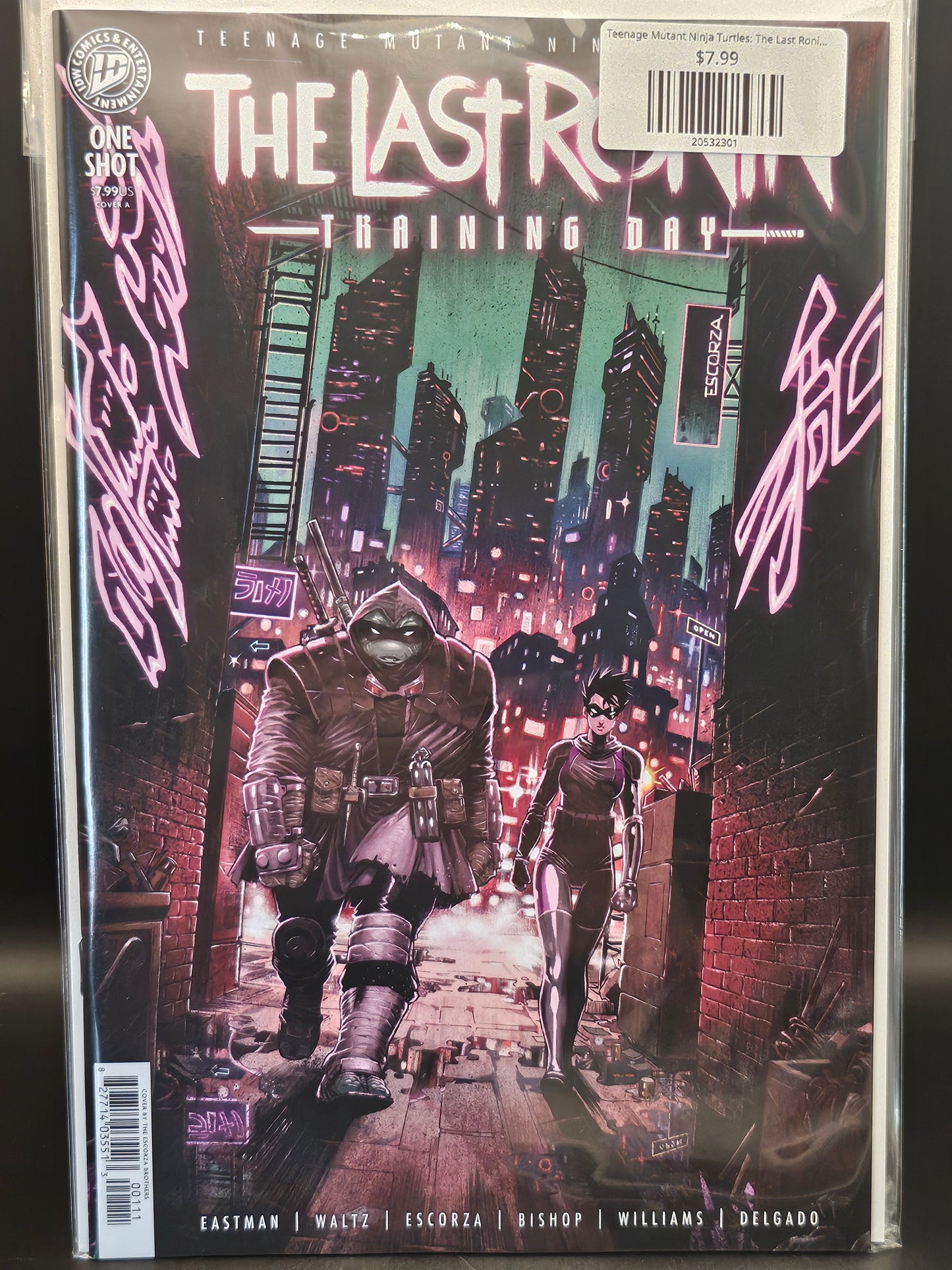 Teenage Mutant Ninja Turtles: The Last Ronin--Training Day Cover A (Escorza Brothers)