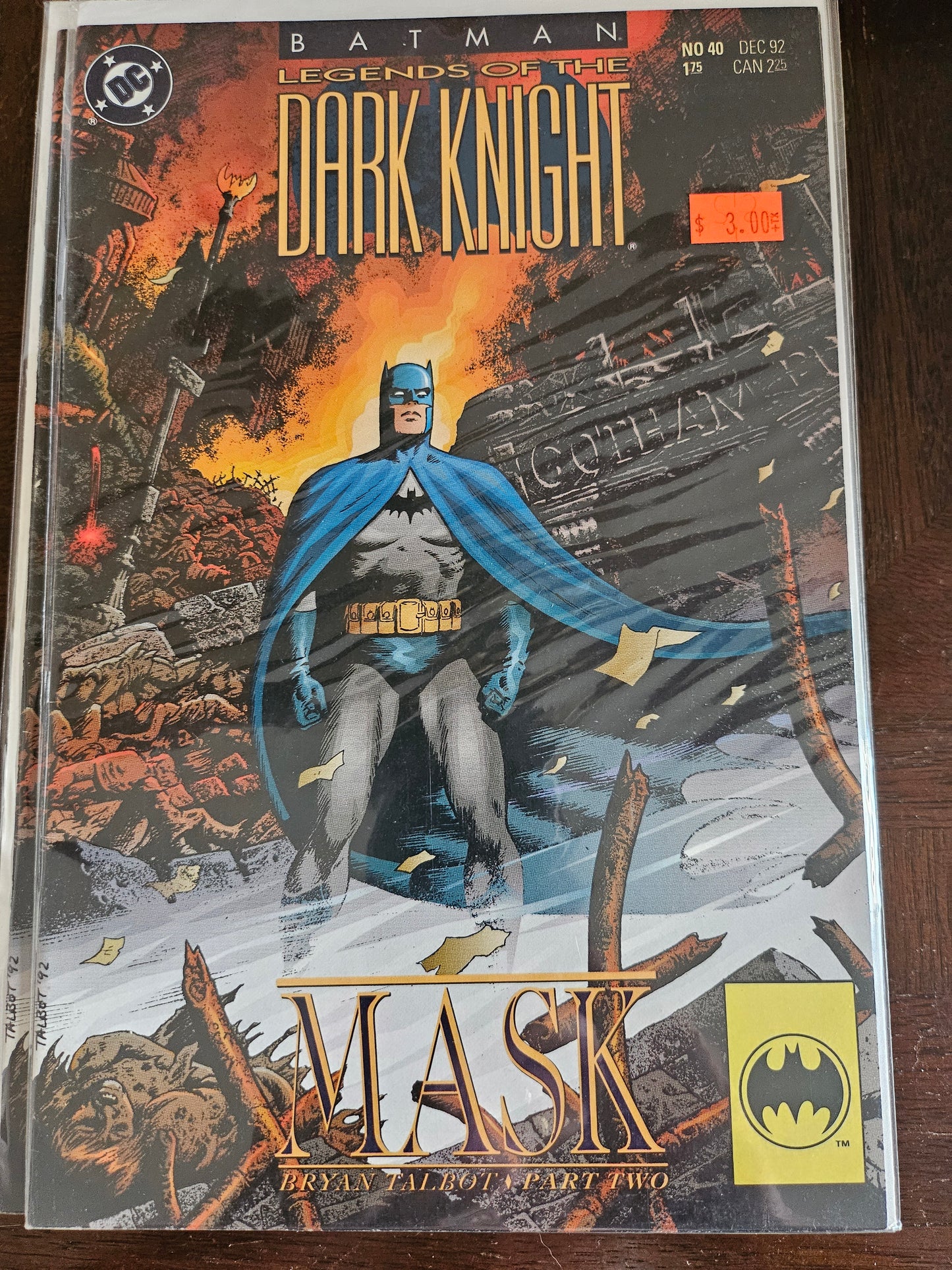 Batman: Legends of the Dark Knight – DC Comics – 1989–2007 – Volume 1 – #40