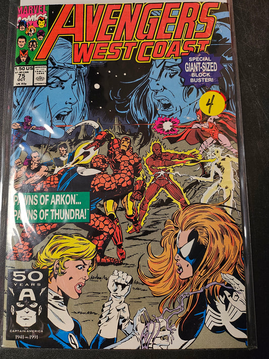 Avengers West Coast – Marvel Comics – (1989–1994) – Volume 1 – #75