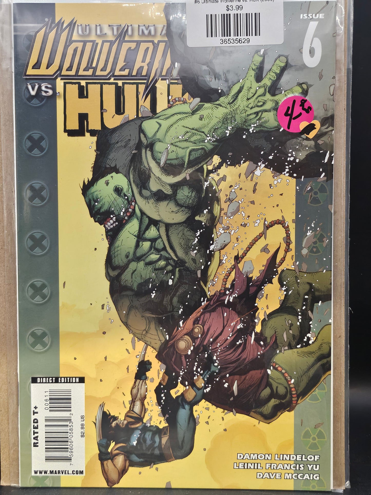#6 Ultimate Wolverine vs. Hulk (2006)