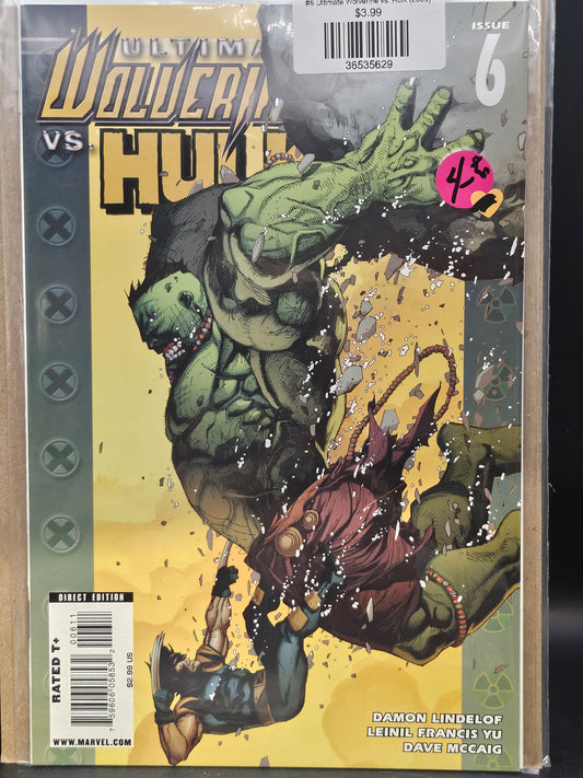 #6 Ultimate Wolverine vs. Hulk (2006)