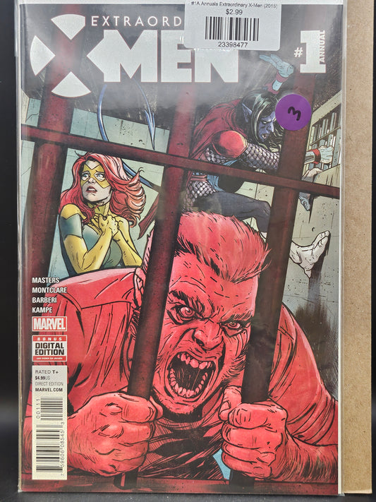 #1A Annuals Extraordinary X-Men (2015)