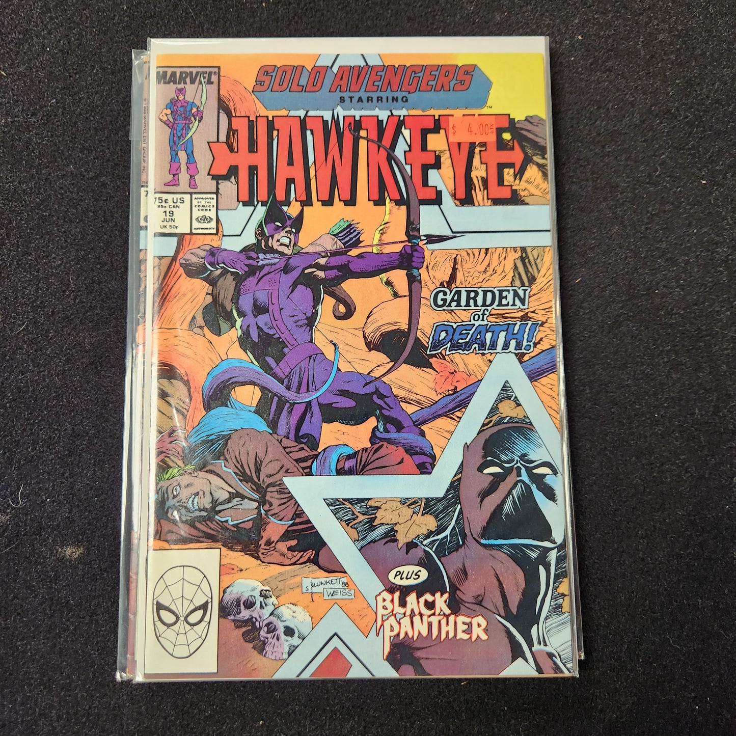 Solo Avengers – Marvel Comics – (1987–1989) – Volume 1 – #19