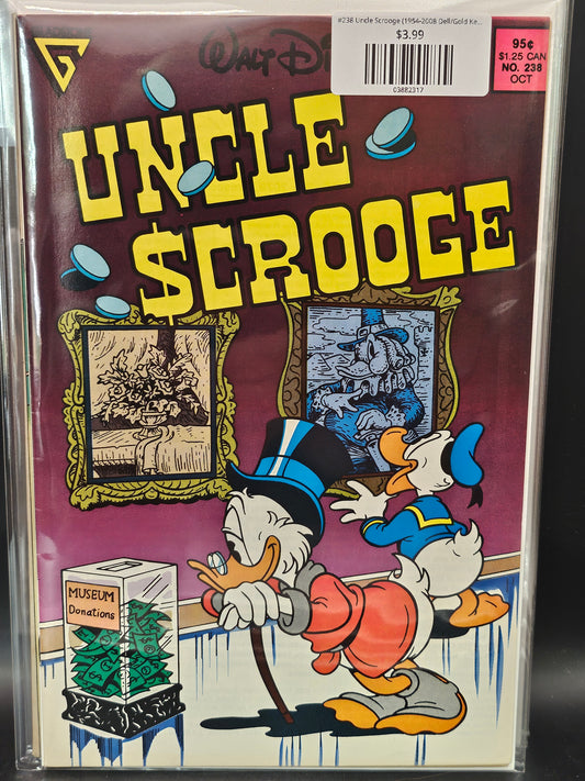 #238 Uncle Scrooge (1954-2008 Dell/Gold Key/Gladstone/Gemstone)
