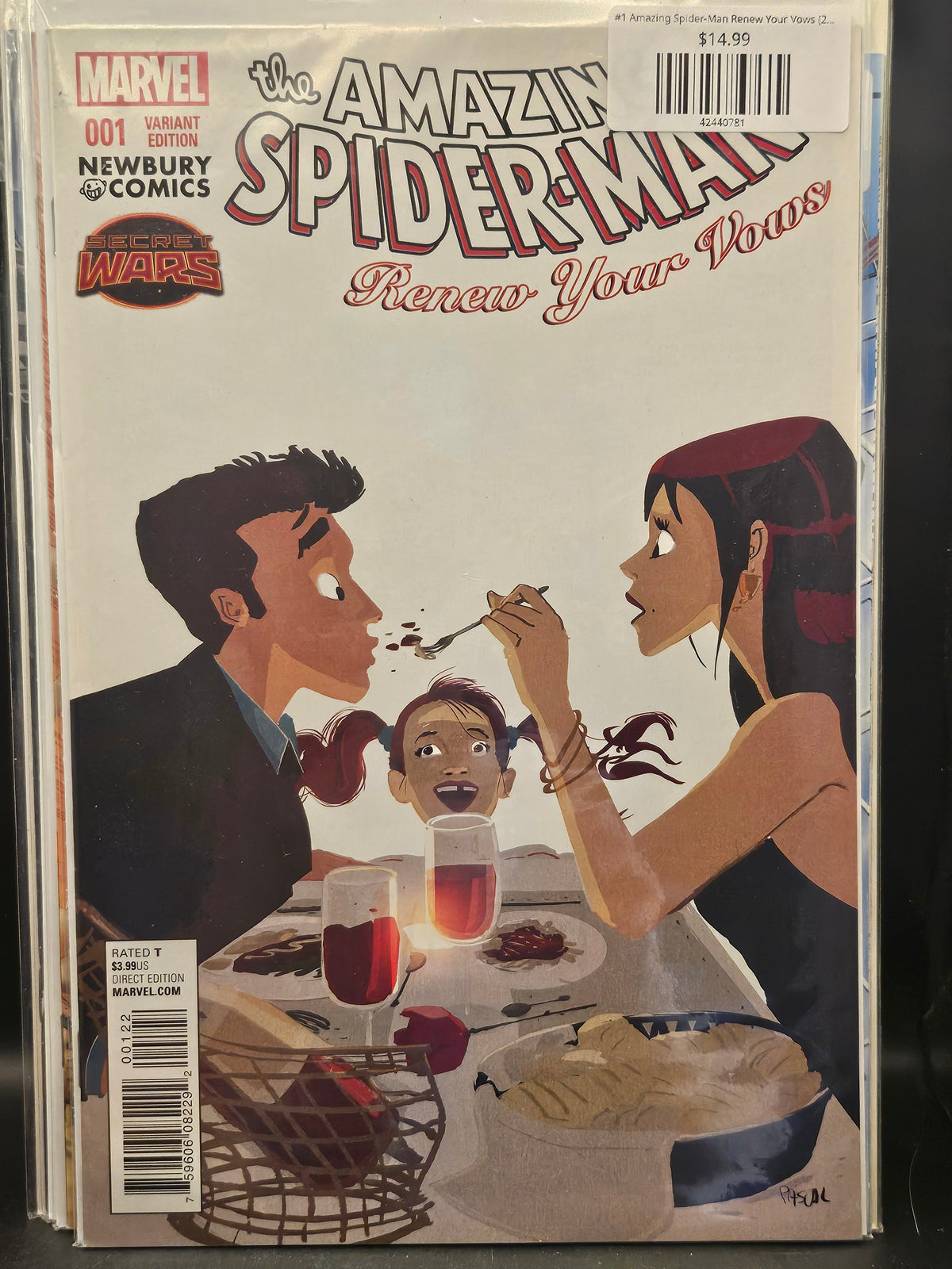 #1 Amazing Spider-Man Renew Your Vows (2015) (Newbury)