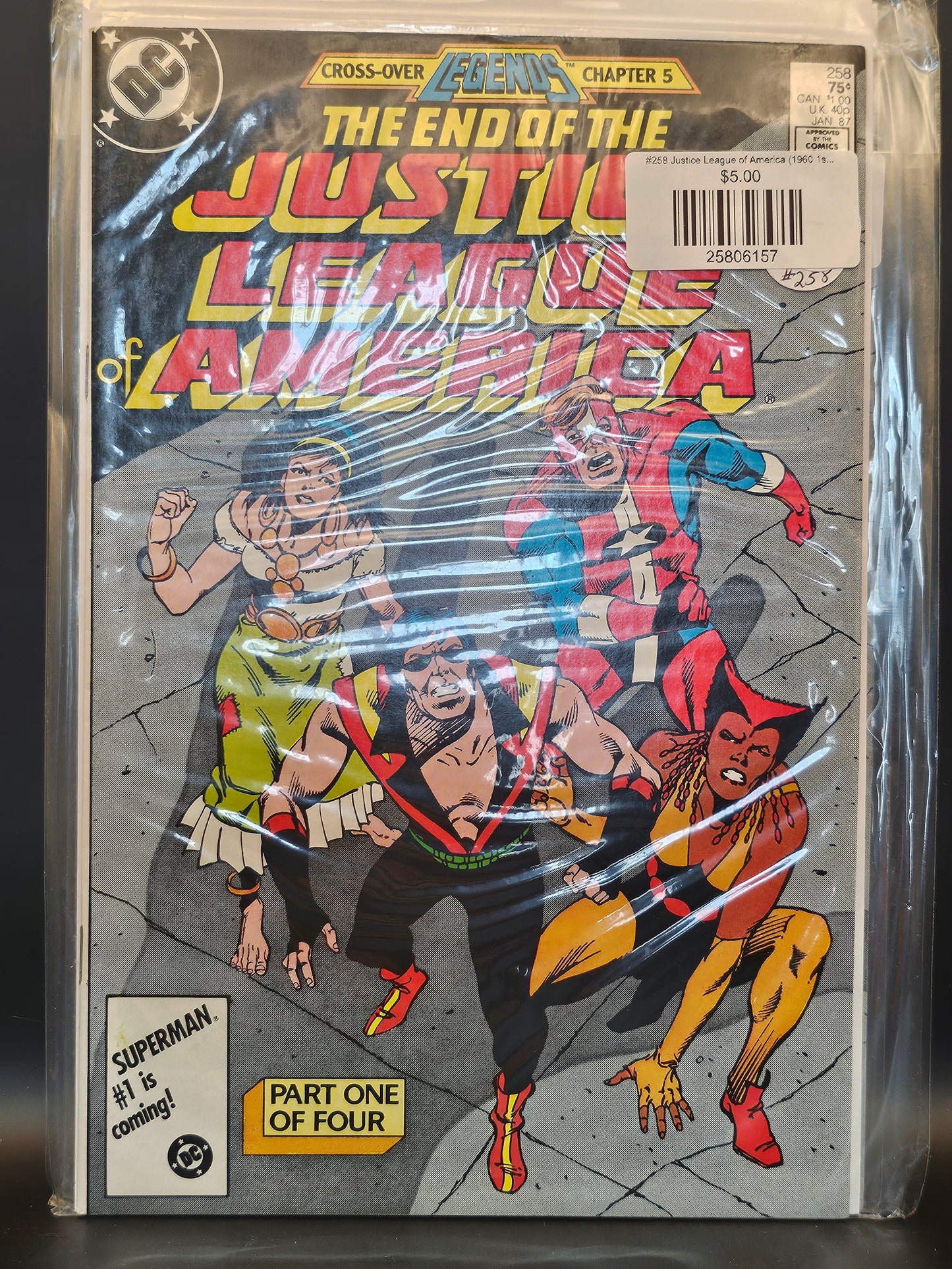 #258 Justice League of America (1960 1st Series)