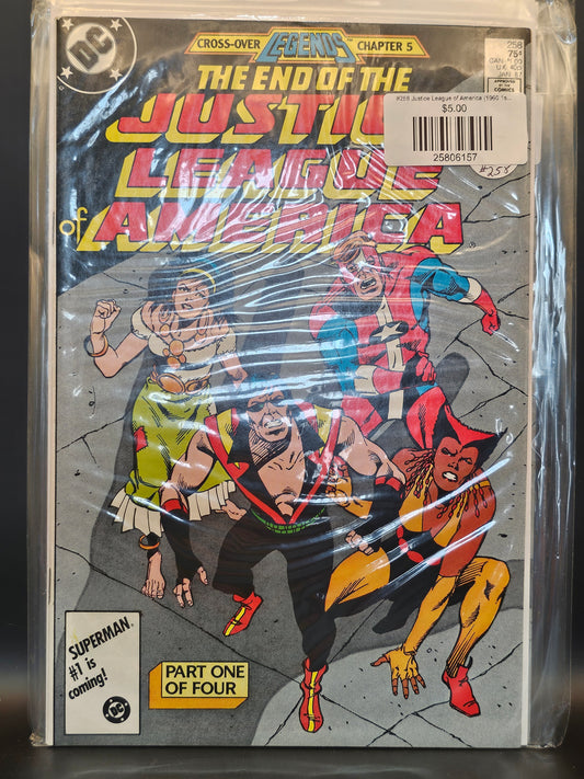 #258 Justice League of America (1960 1st Series)