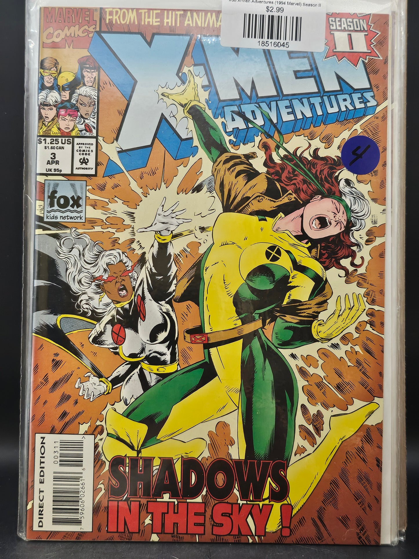 #3d X-Men Adventures (1994 Marvel) Season II