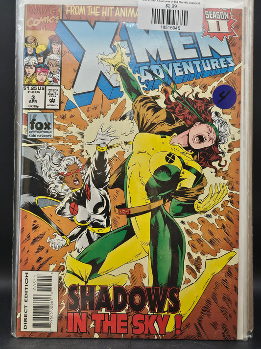 #3d X-Men Adventures (1994 Marvel) Season II