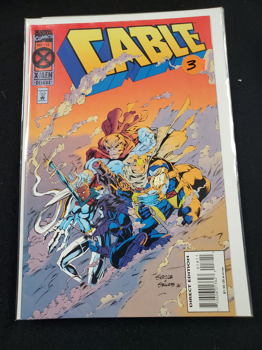 Cable – Marvel Comics – 1993–2002 – Volume 1 – #18 - Cover A - Deluxe Edition