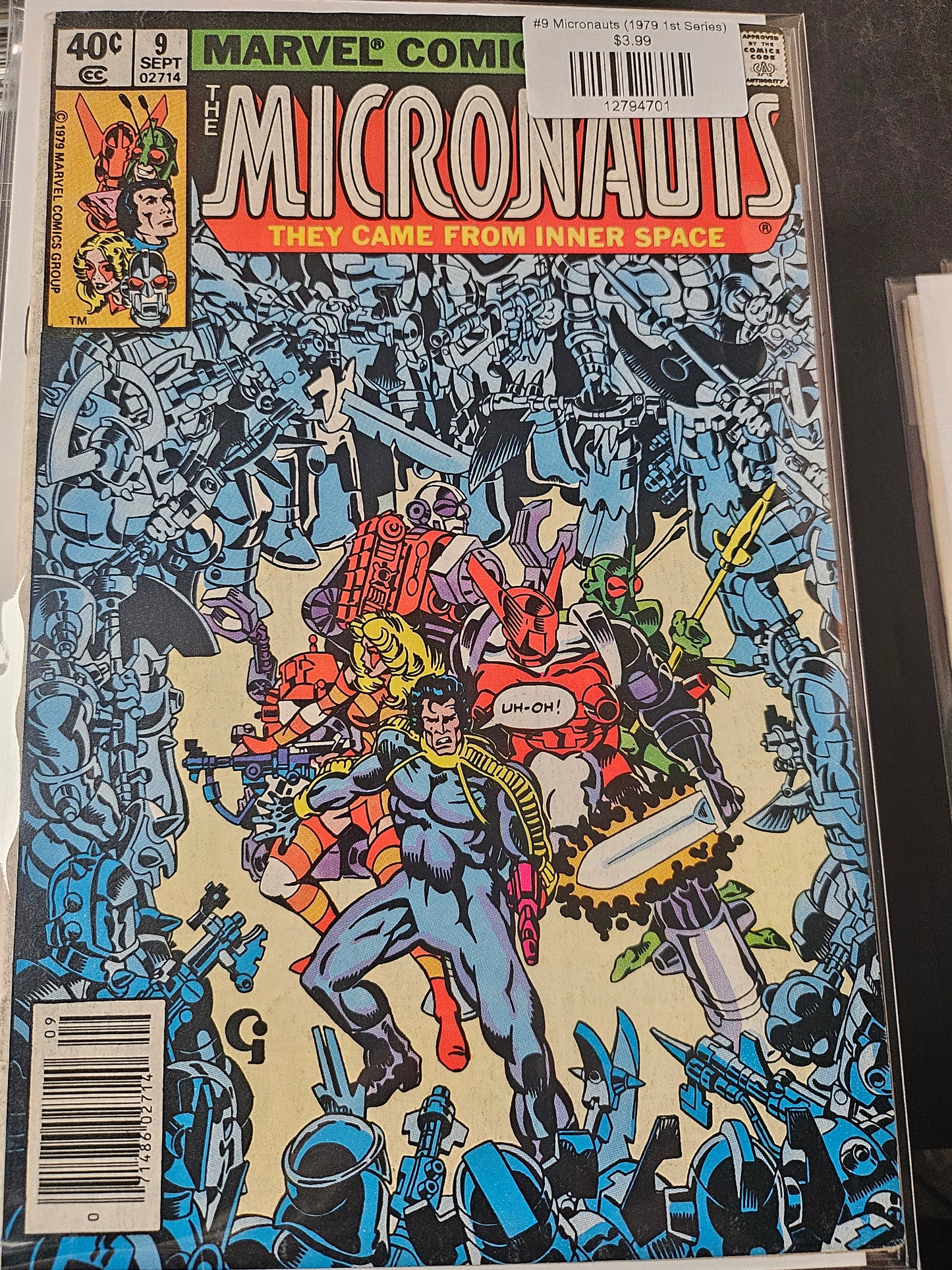 #9 Micronauts (1979 1st Series)