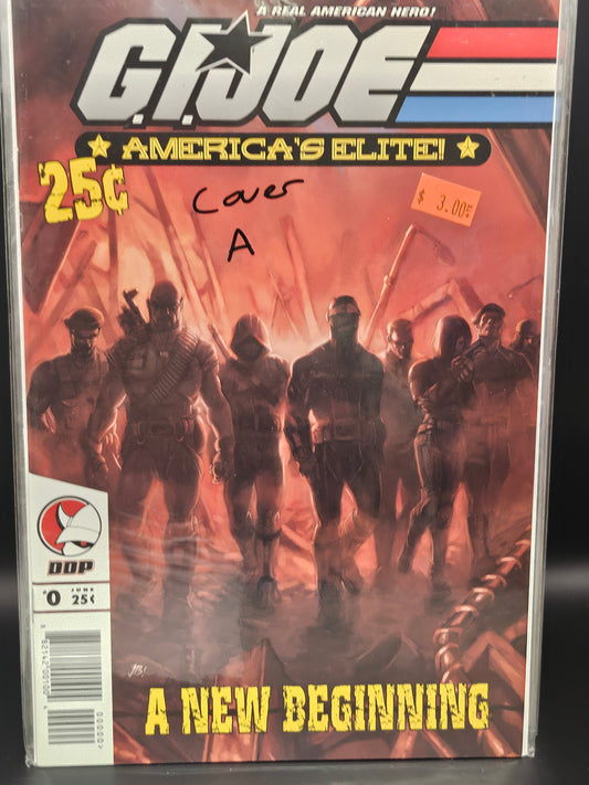 #0 Cover A - GI Joe America's Elite (2005)