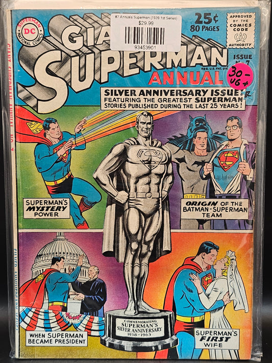 #7 Annuals Superman (1939 1st Series)