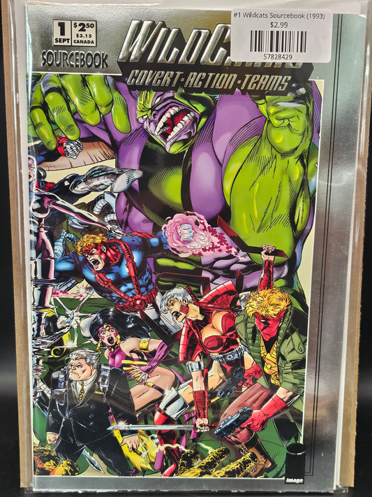 #1 Wildcats Sourcebook (1993)