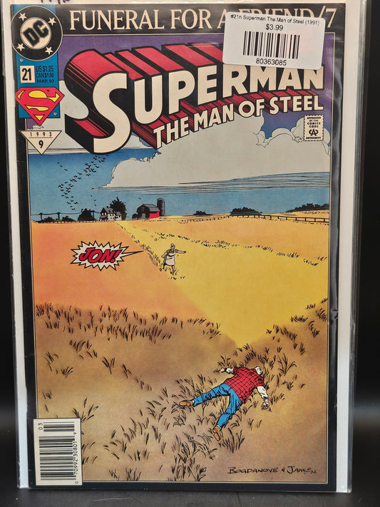#21n Superman The Man of Steel (1991)