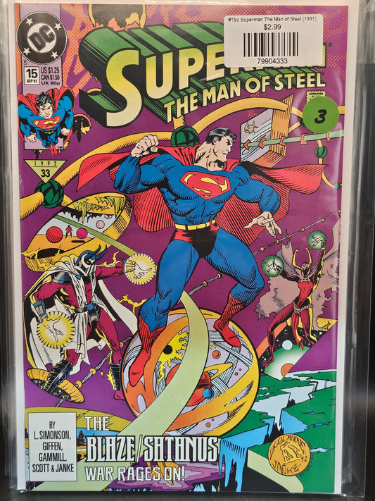 #15d Superman The Man of Steel (1991)
