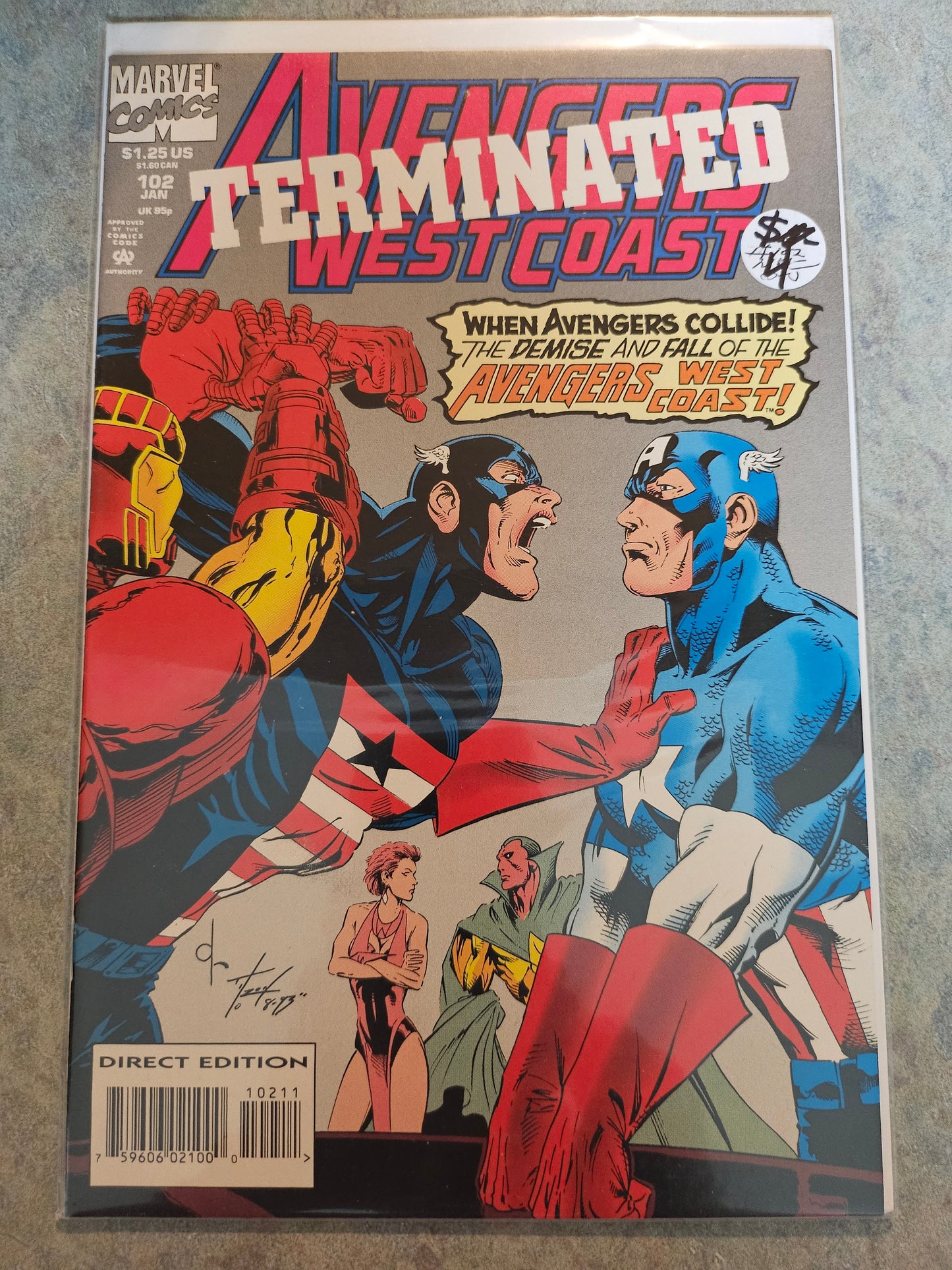 Avengers West Coast – Marvel Comics – (1989–1994) – Volume 1 – #102