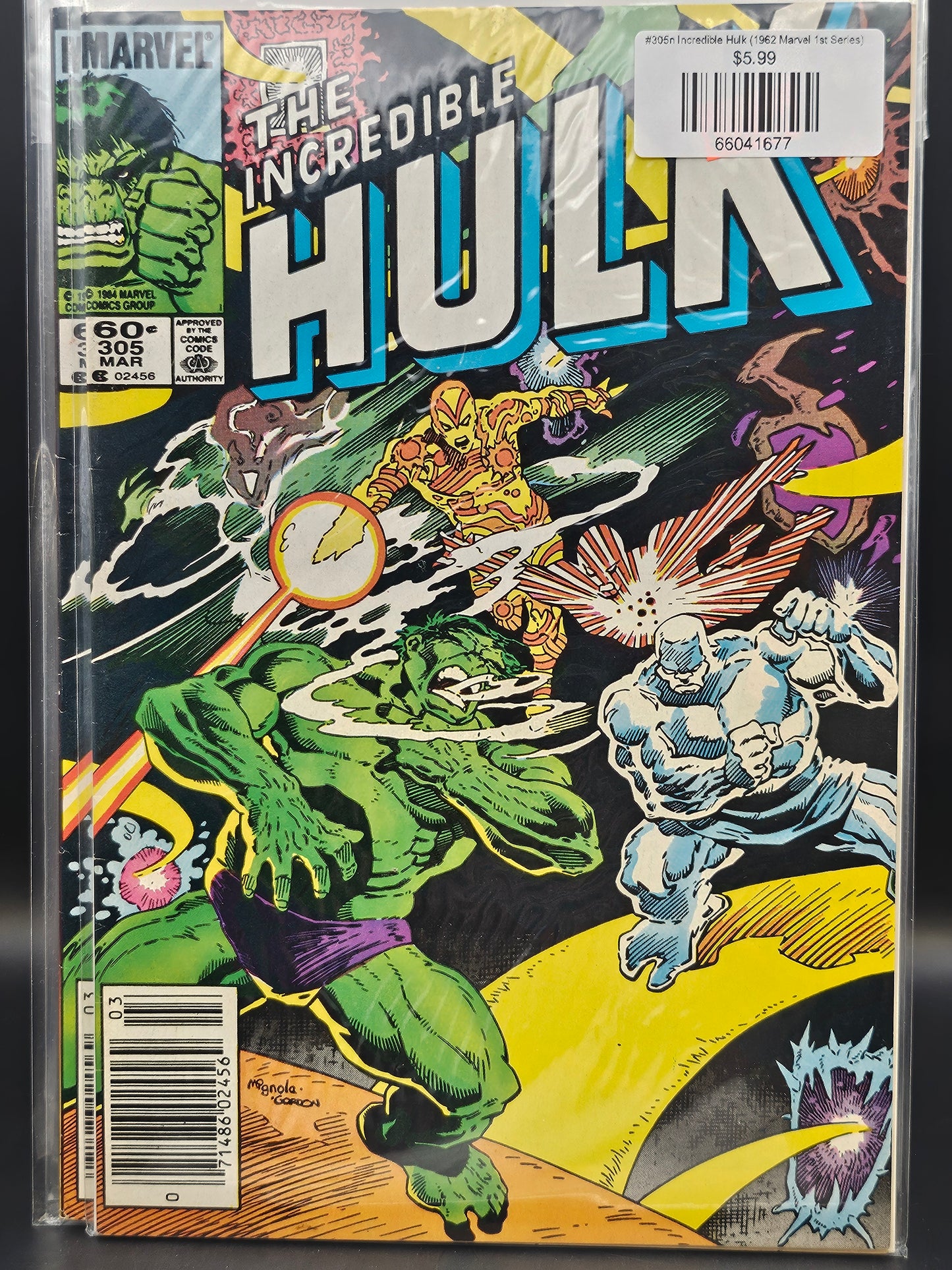 #305n Incredible Hulk (1962 Marvel 1st Series)