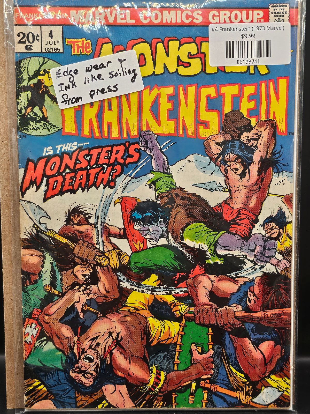#4 Frankenstein (1973 Marvel)