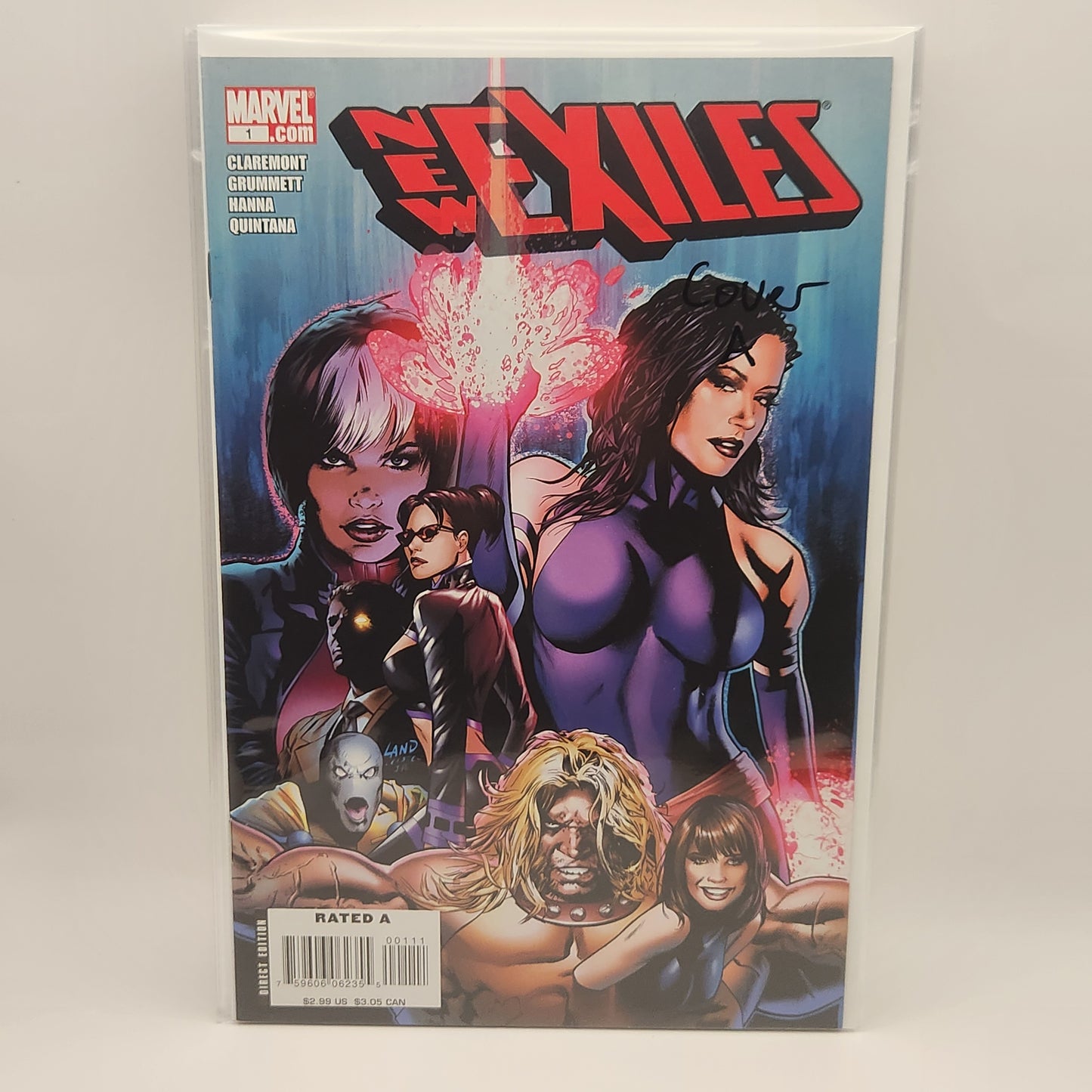 #1 Cover A - New Exiles (2008 Marvel)