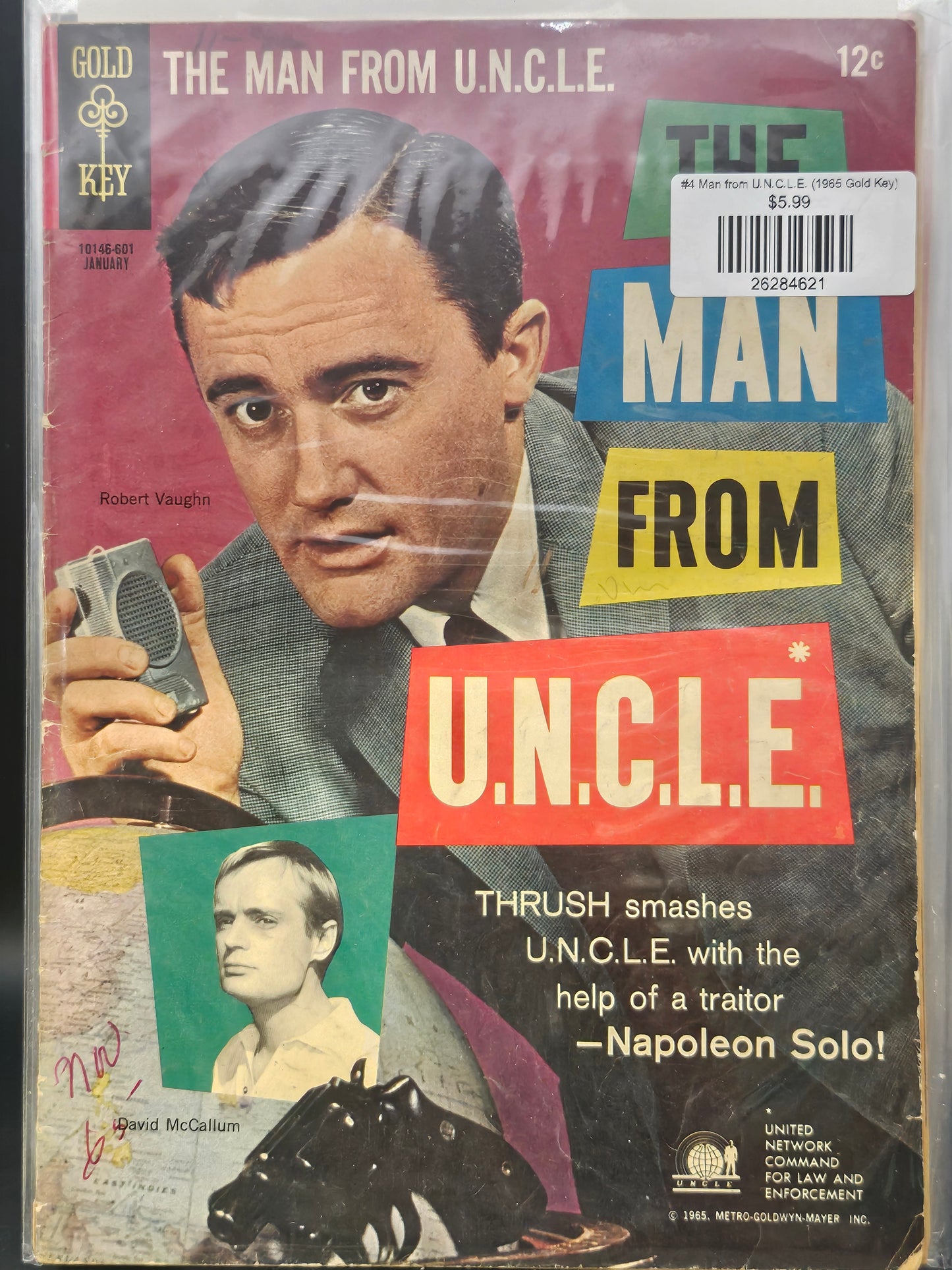 #4 Man from U.N.C.L.E. (1965 Gold Key)