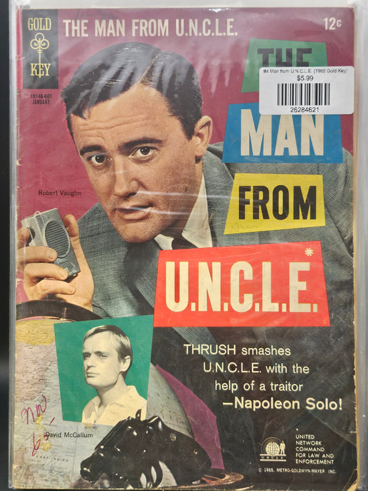 #4 Man from U.N.C.L.E. (1965 Gold Key)